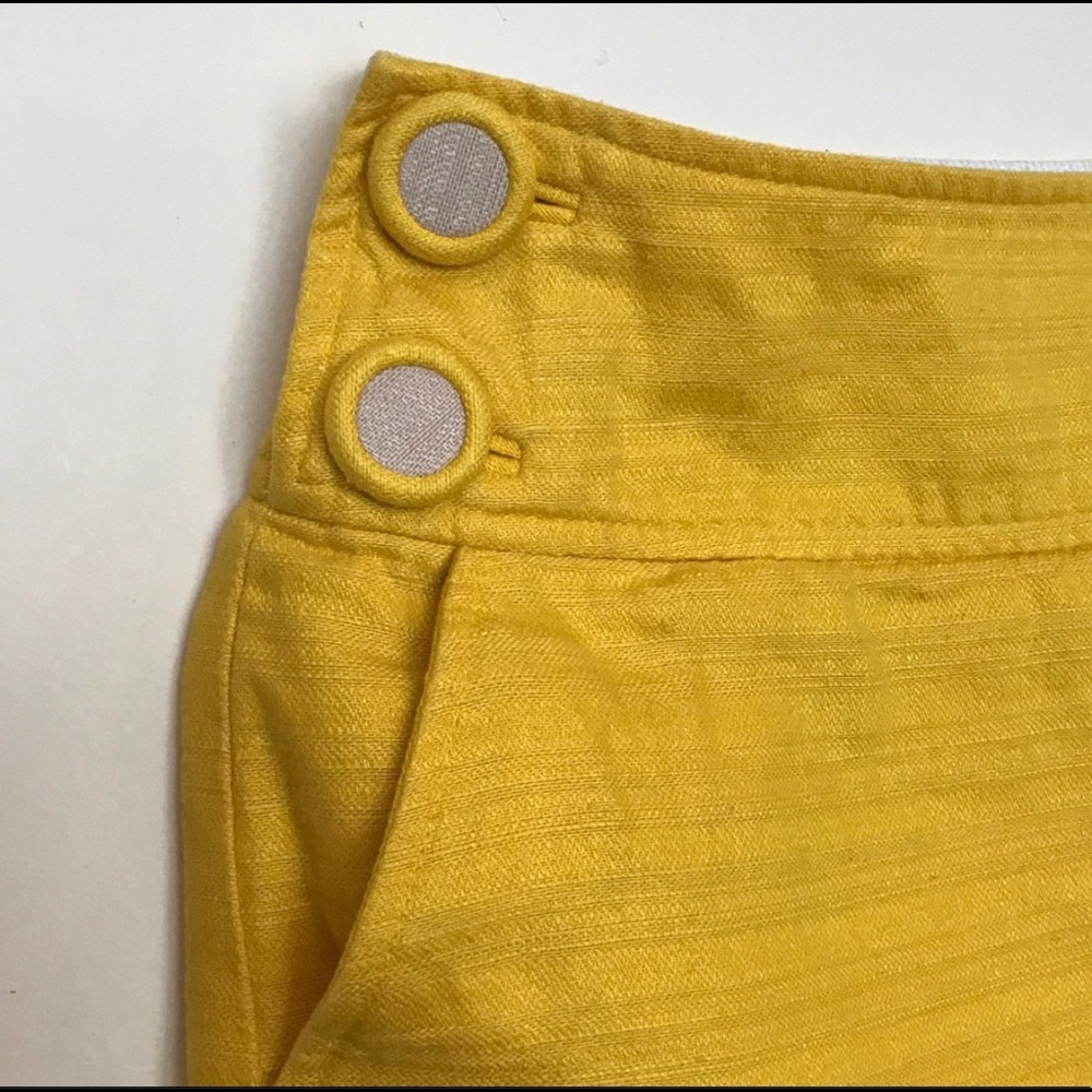 Yellow Banana Republic Mini Skirt - Picture 2 of 4